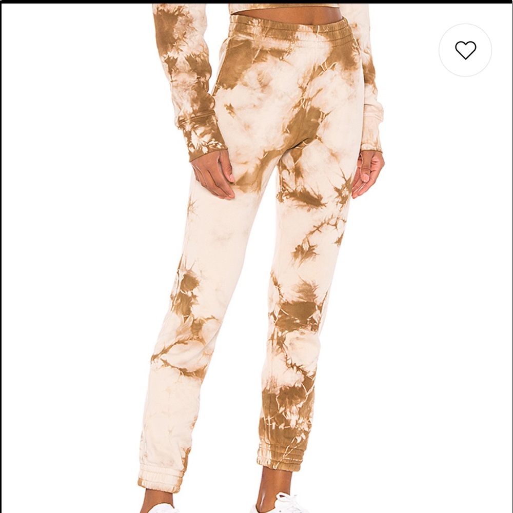 Frankie’s Bikinis Aiden sweatpants brownie tie dye